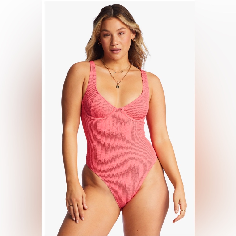 Billabong summer high one piece swimsuit